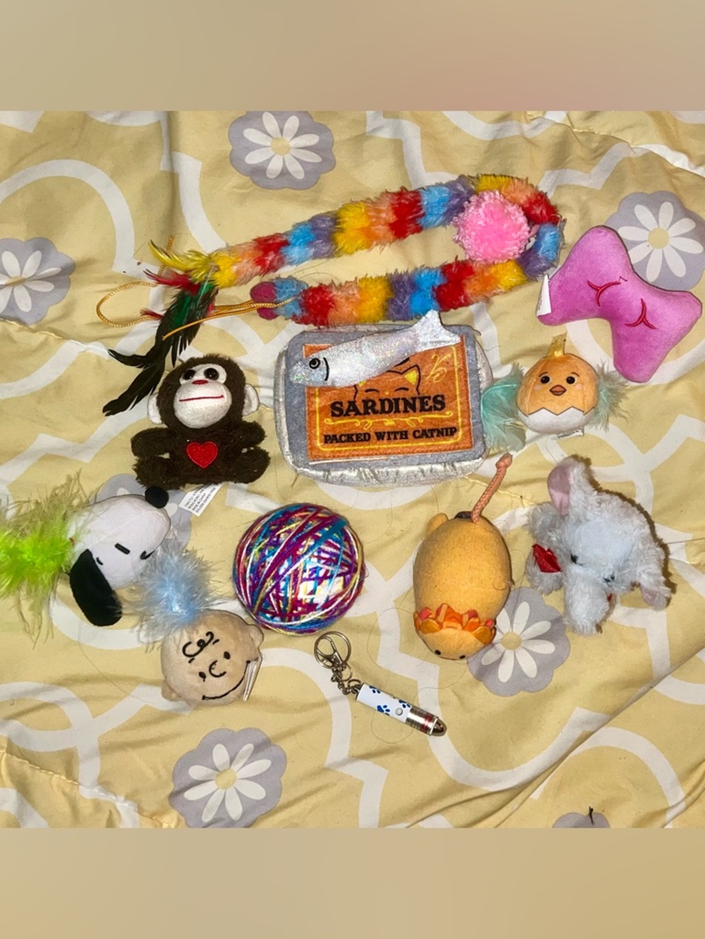 13-Piece Cat Toy Variety Bundle Features Plush & Interactive Toys